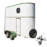 Lafuente Ecuestre Pferdeanhänger Polyester für 1 Pferd, Reserverad