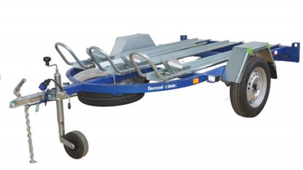 Lafuente Torcal III Motorradanhänger für bis zu 3 Maschinen, 13 Zoll