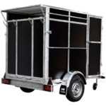 BW Trailers Viehanhänger Tandem ungebremst, 250×125×175 cm