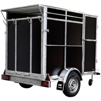 BW Trailers Viehanhänger Tandem ungebremst, 250×125×175 cm