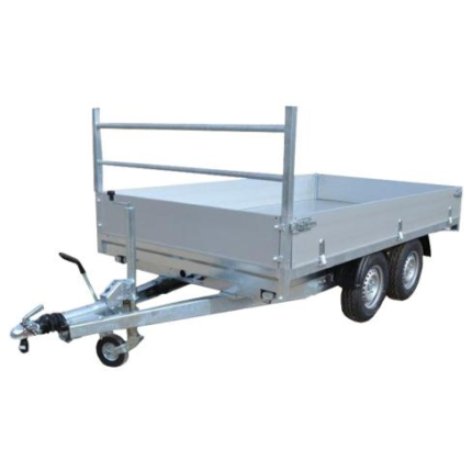 Debon PW2.4 LUX Kippanhänger elektrohydraulisch, Dreiseiten