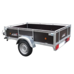 Lider 39440 Pkw-Anhänger Holz ungebremst, Außenräder 201×130 cm