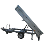 Lider 42575 Kippanhänger manuell hydraulisch, Blechboden