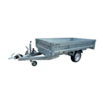 Lider 42575 Kippanhänger manuell hydraulisch, Blechboden
