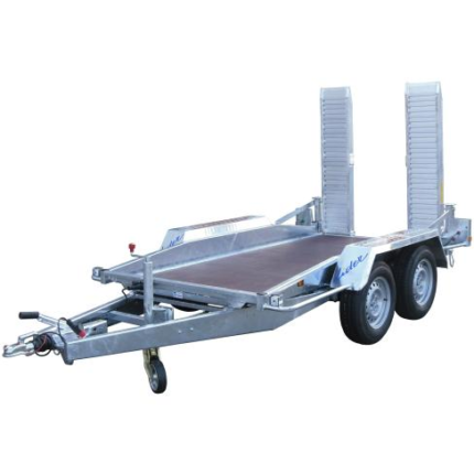 Lider 40850 Maschinentransporter Tandem gebremst, Holzboden