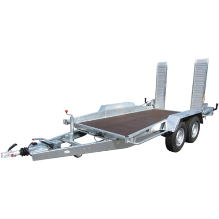 Lider 40900 Maschinentransporter Tandem gebremst, Holzboden