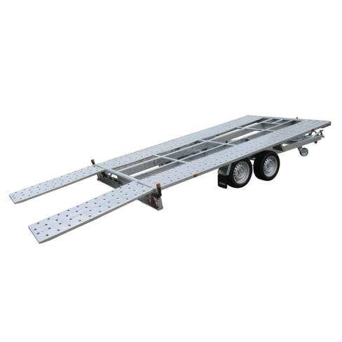 Lider 43720 Autotransporter Tandem gebremst, Winde und Radkeile inklusive