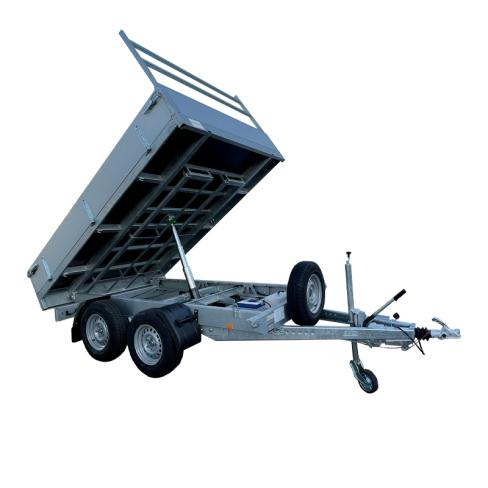 BW Trailers Kippanhänger elektrohydraulisch, Tandem gebremst