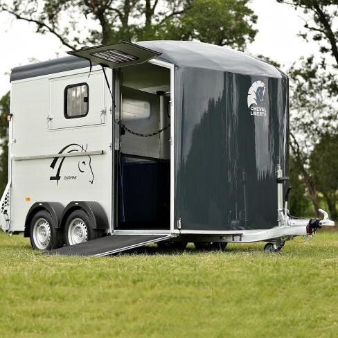 Cheval Liberté Maxi 2 Pferdeanhänger für 2 Pferde, Tandem gebremst
